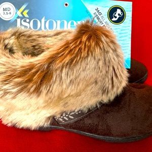Isotoner Memory Foam Slippers